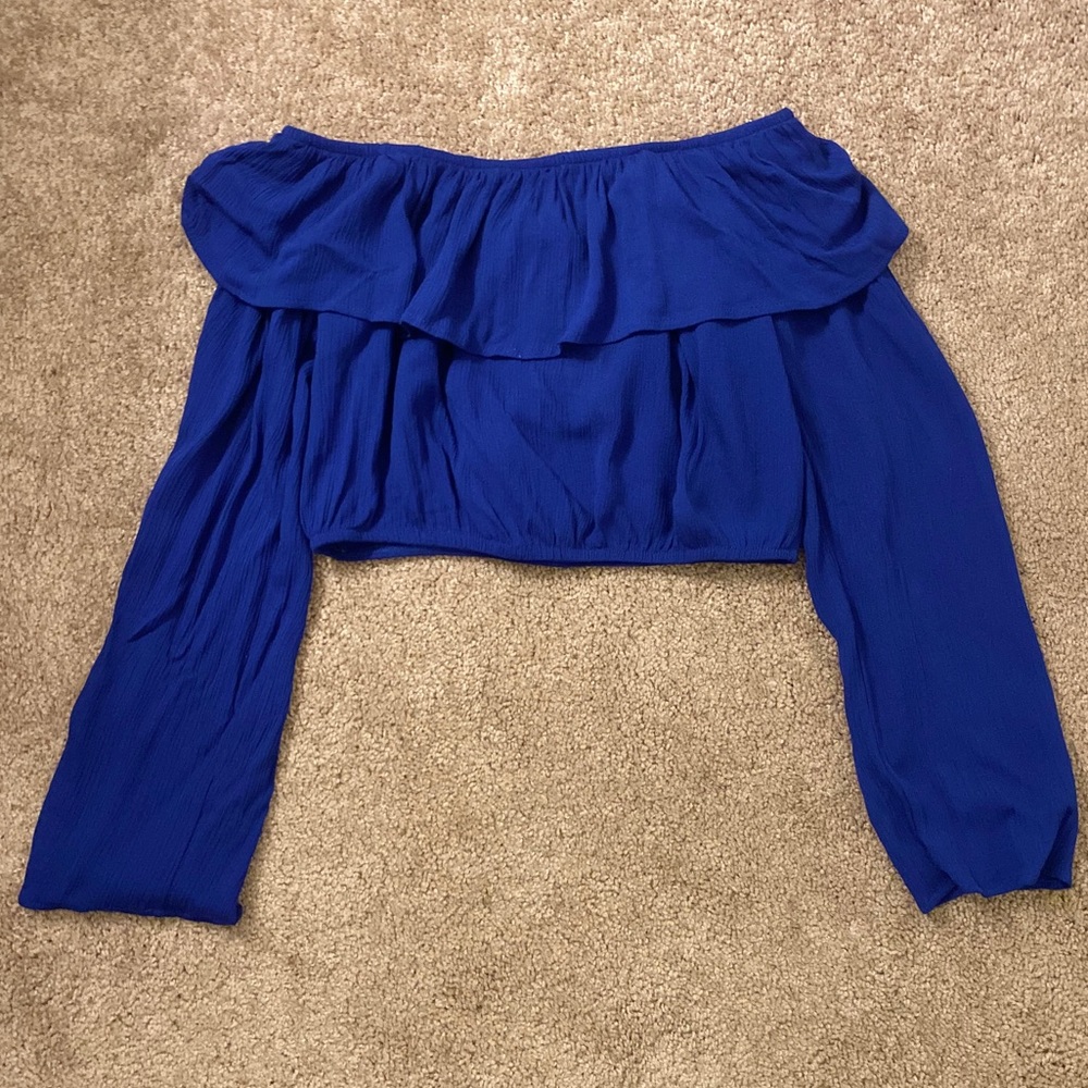 Off The Shoulder Cropped Top
